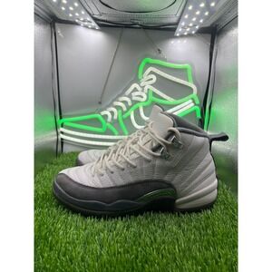 Nike Air Jordan Retro 12 XII White Dark Grey GS Mens Size‎ 7Y 153265-160